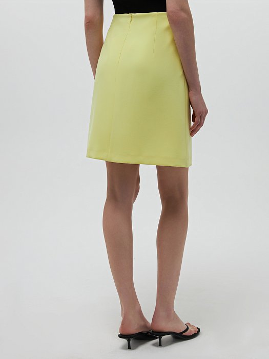 Юбка-трапеция мини: фото №4