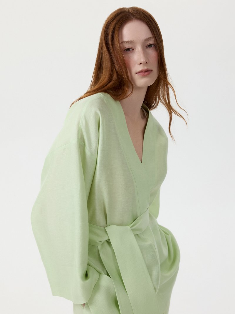 Блуза на запах