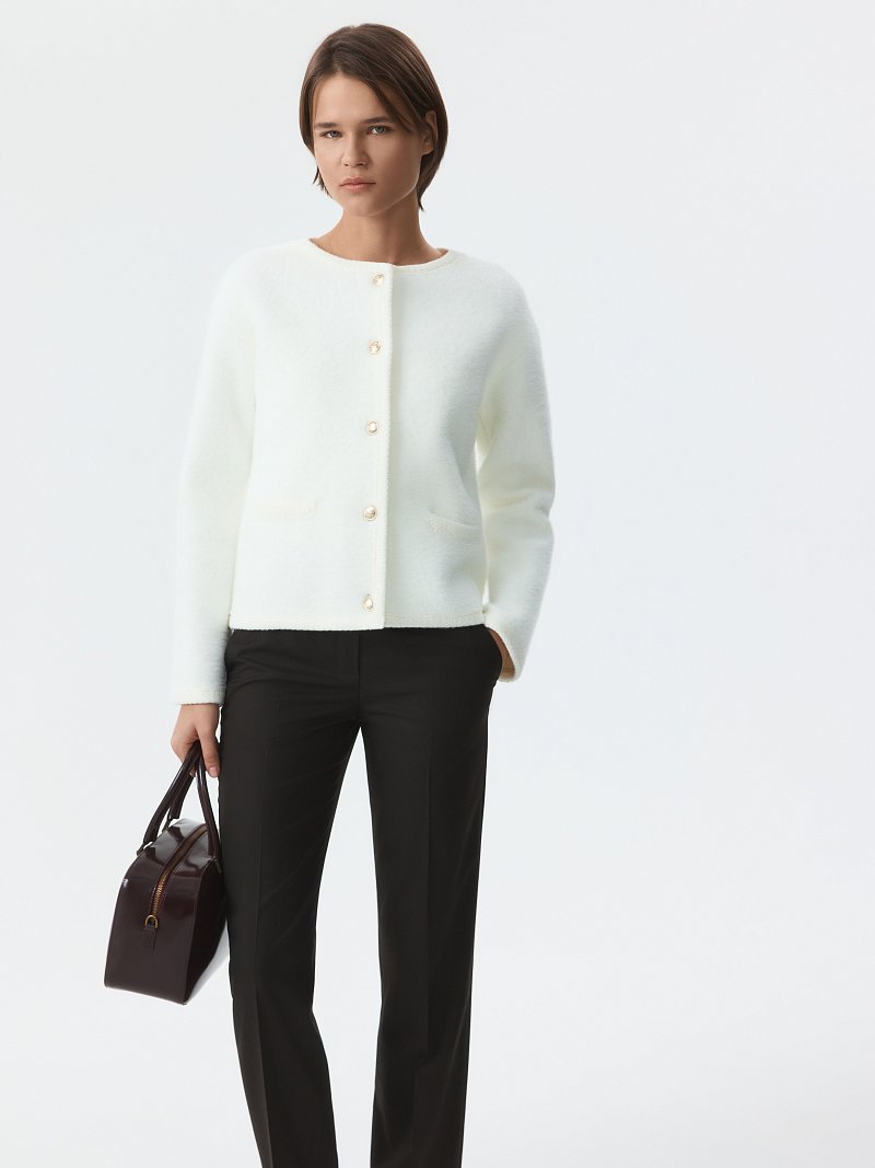 Брюки зауженного кроя