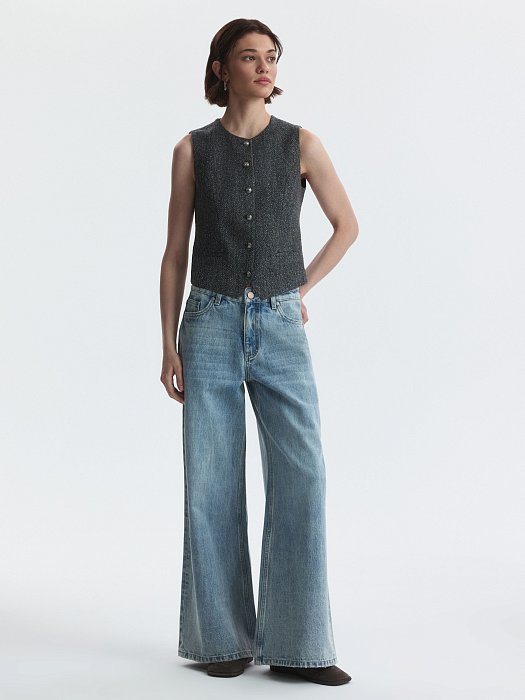 Жилет из твида: фото №2