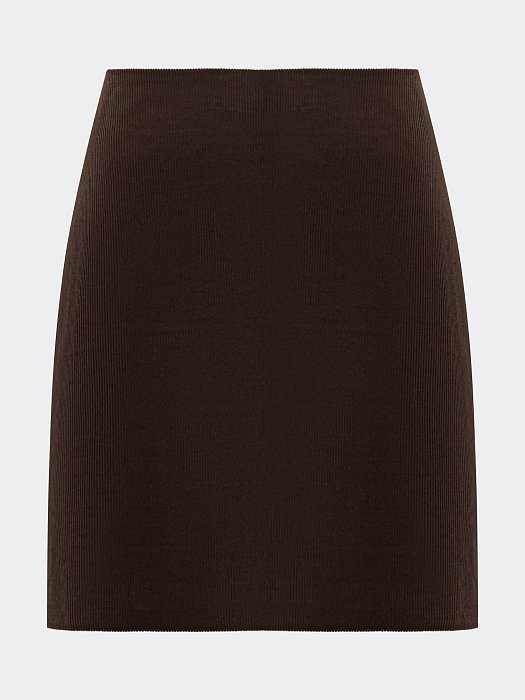 Вельветовая мини-юбка: фото №8