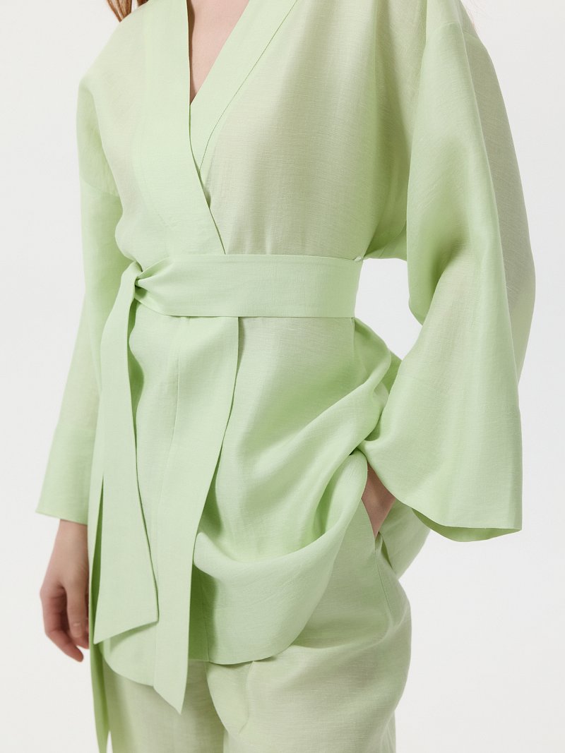 Блуза на запах