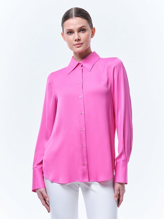 Атласная блуза: фото №5