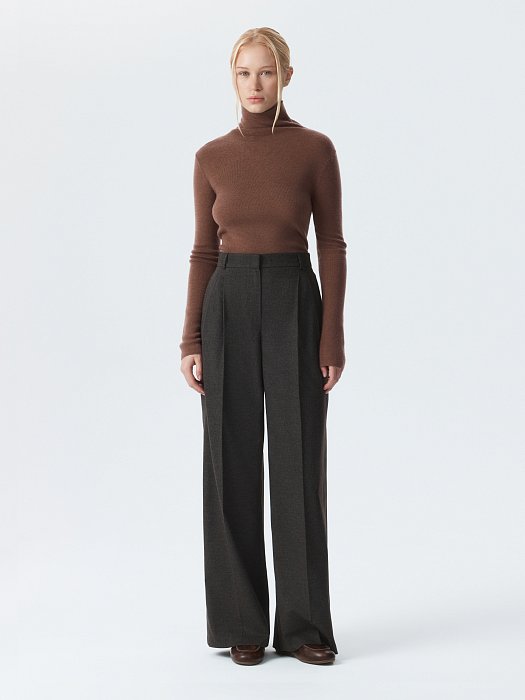 Широкие брюки из фланели: фото №6