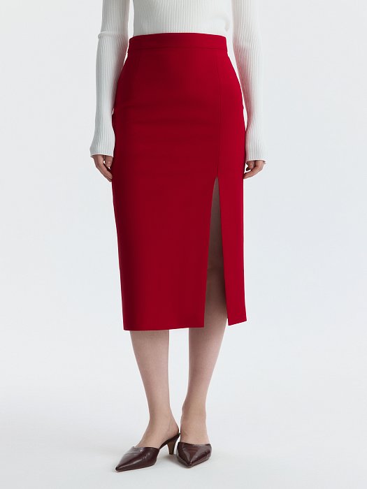 Юбка-миди из вискозы: фото №2