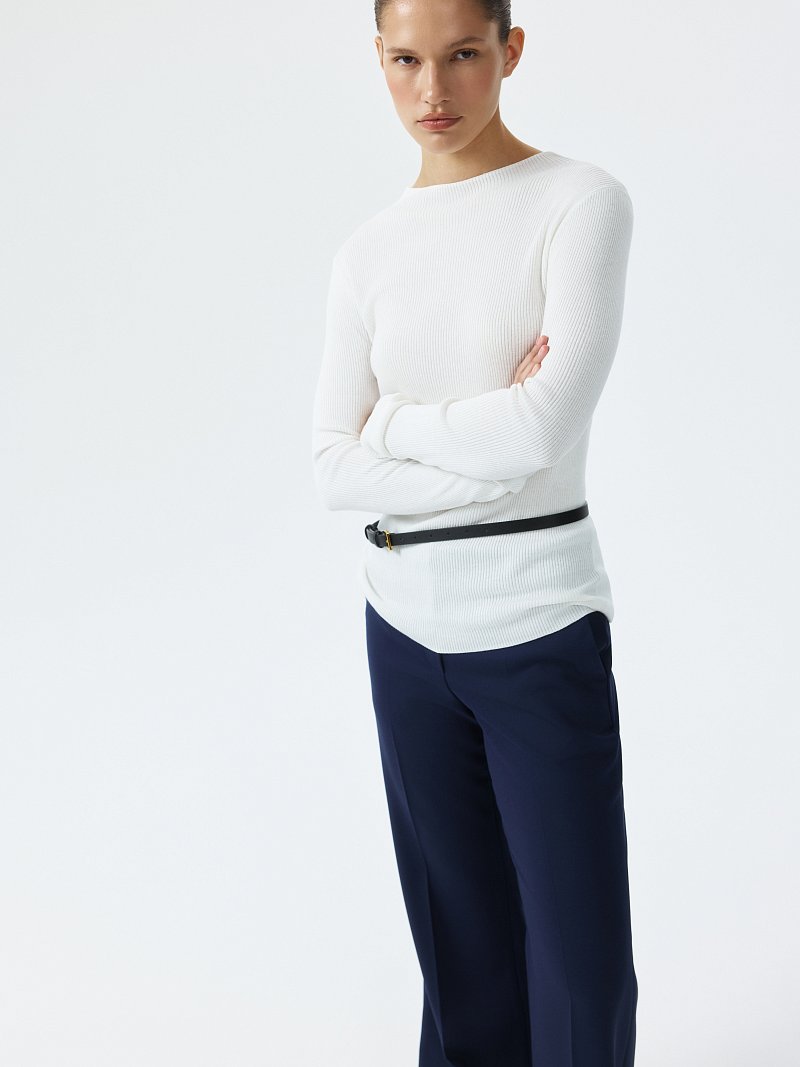 Брюки расклешенного кроя