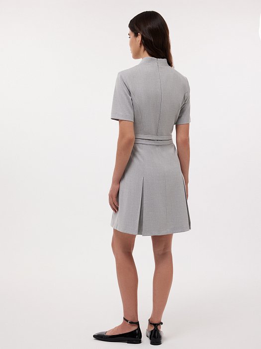 Платье-мини со складками: фото №5