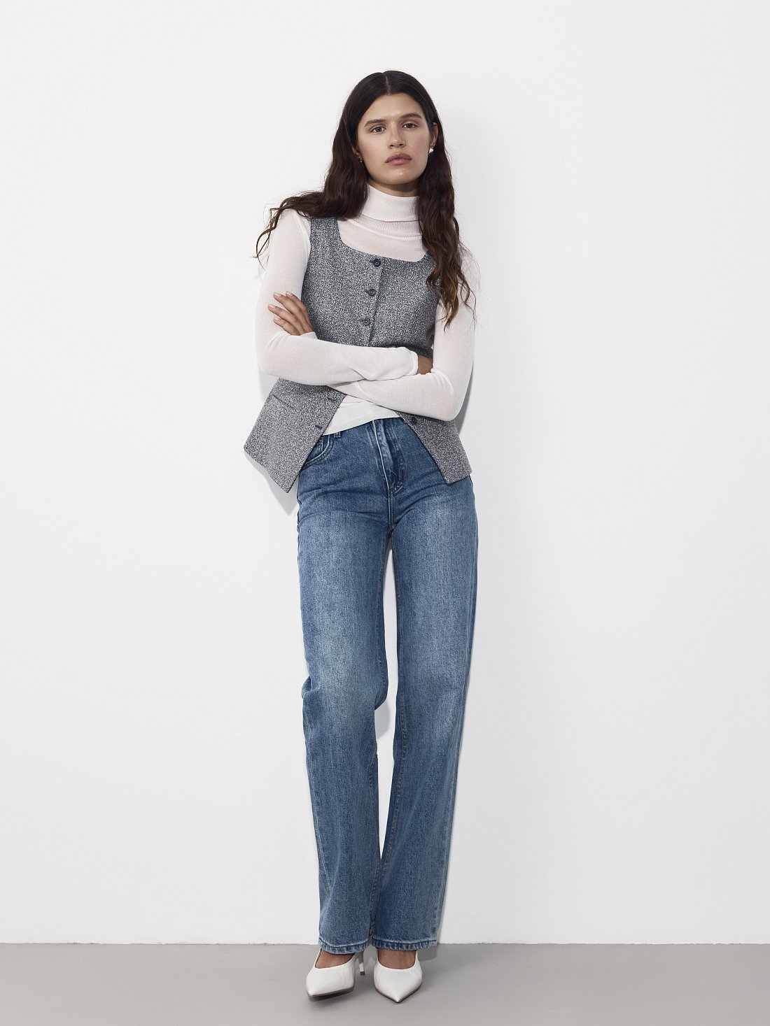 Джинсы прямого кроя: фото №1