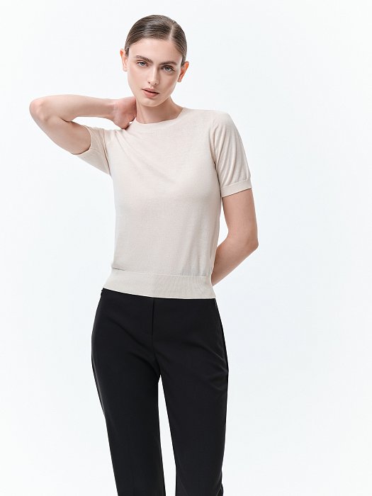 Джемпер с короткими рукавами: фото №4