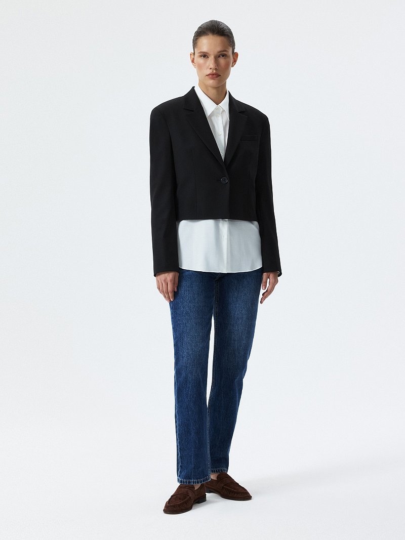 Укороченный жакет