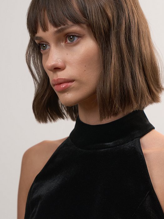 Бархатное платье: фото №3