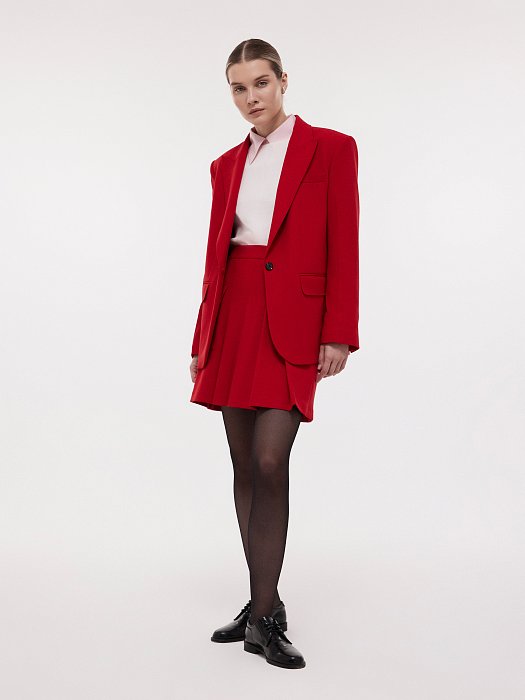 Расклешенная юбка со складками: фото №2