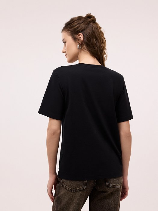 Базовая футболка из вискозы: фото №6