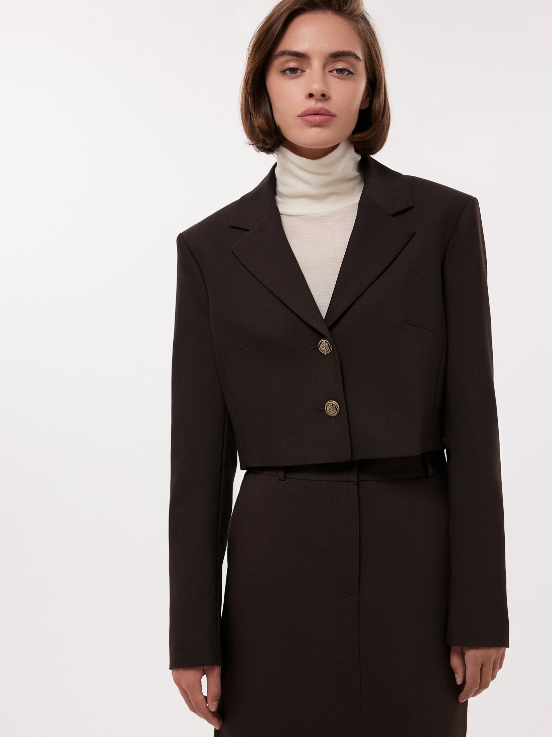 Жакет укороченного кроя: фото №1