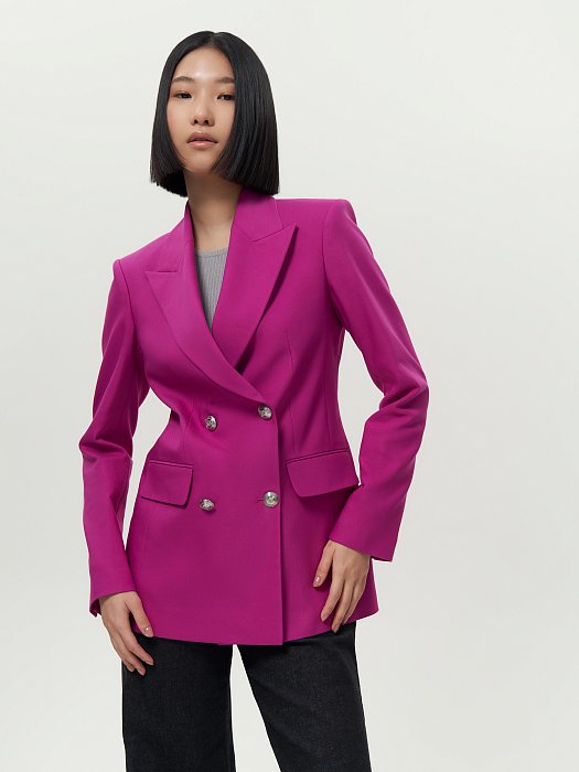 Двубортный жакет (Р158): фото №3