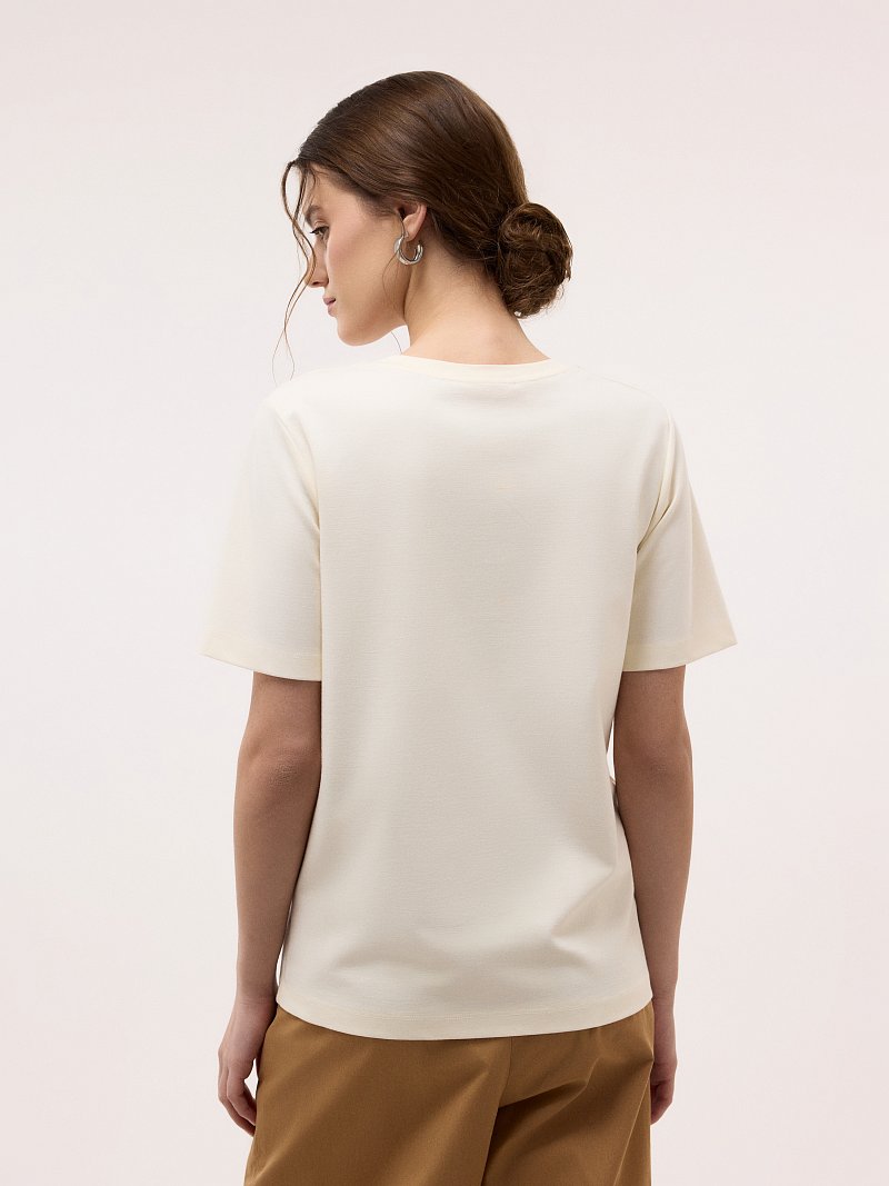 Базовая футболка из вискозы