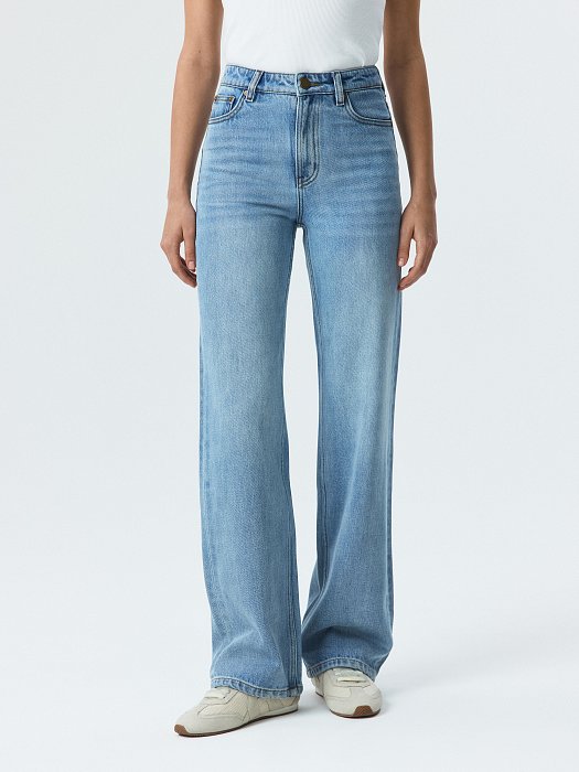 Джинсы прямого кроя: фото №3
