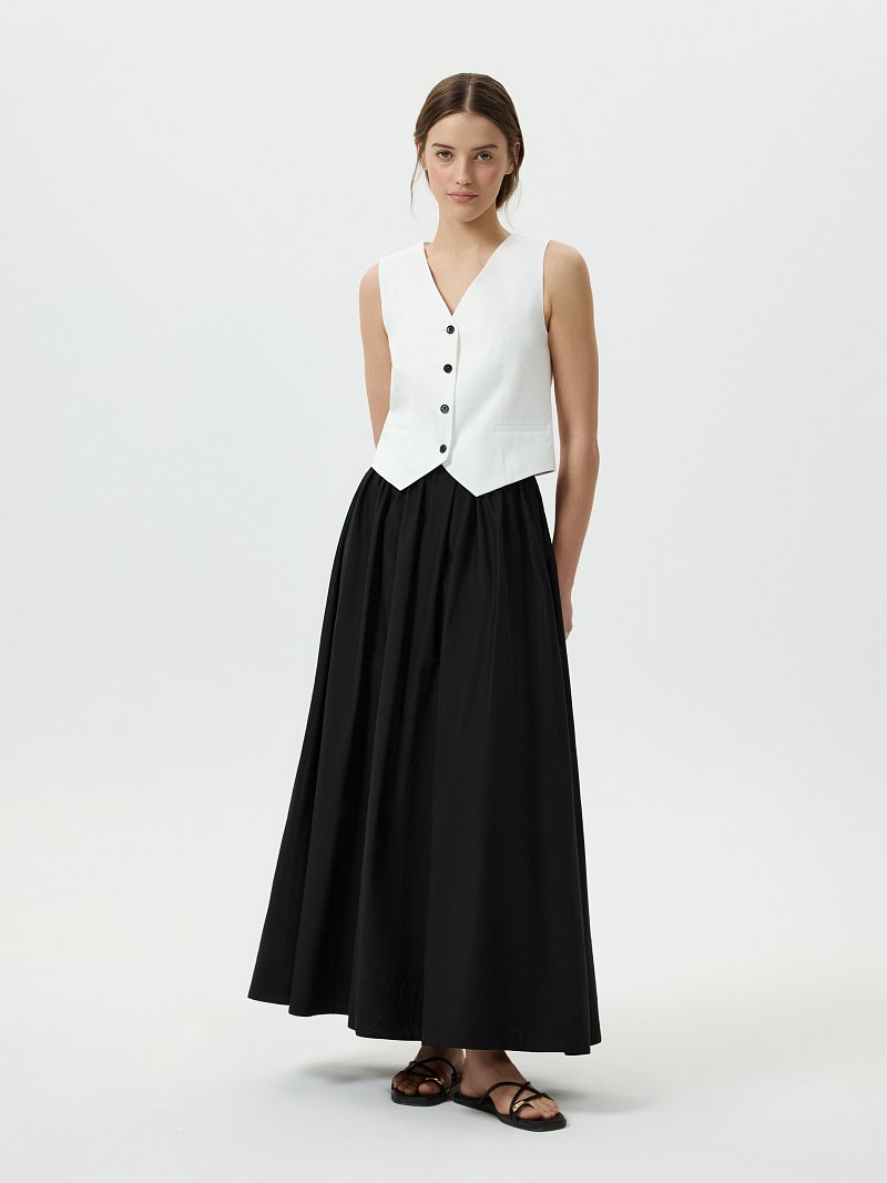 Юбка-макси из хлопка