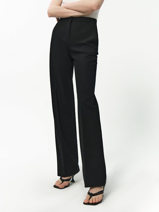 Прямые брюки из плотной ткани: фото №2