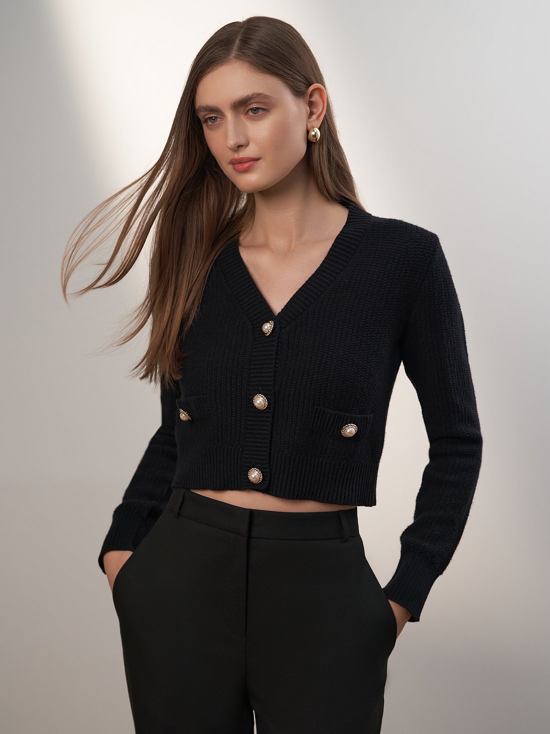 Укороченный кардиган : фото №1