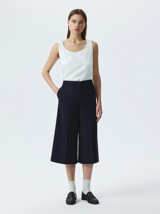 Кюлоты из фланели в полоску: фото №5