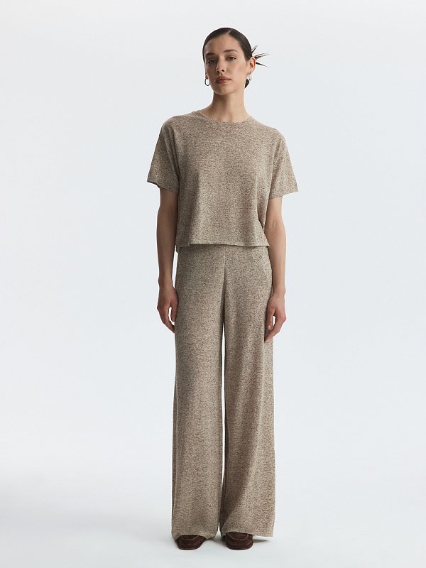 Джемпер со льном