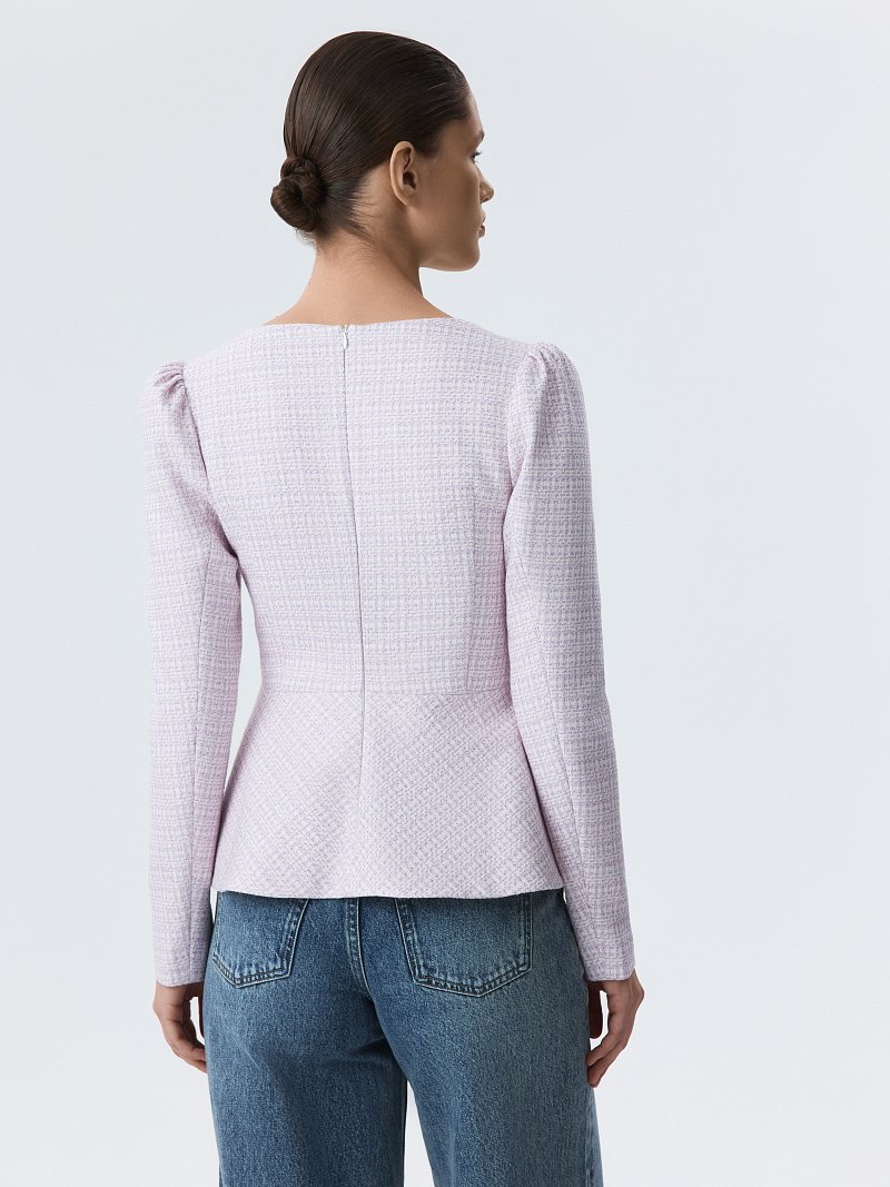 Блуза из твида