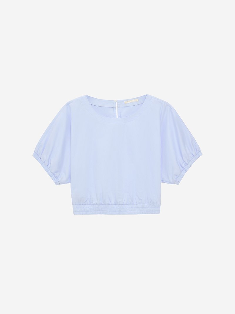 Хлопковый костюм с юбкой