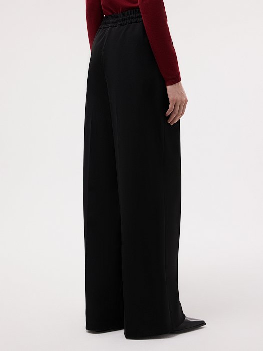 Широкие брюки на кулиске: фото №4