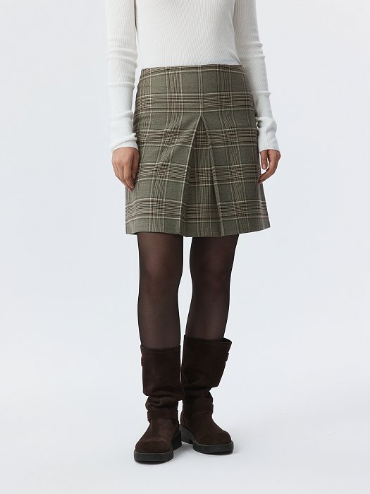 Мини-юбка в клетку: фото №3
