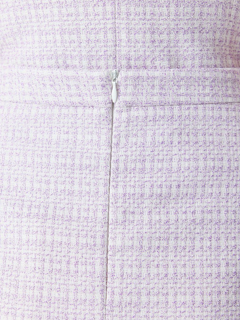 Расклешенная юбка из твида