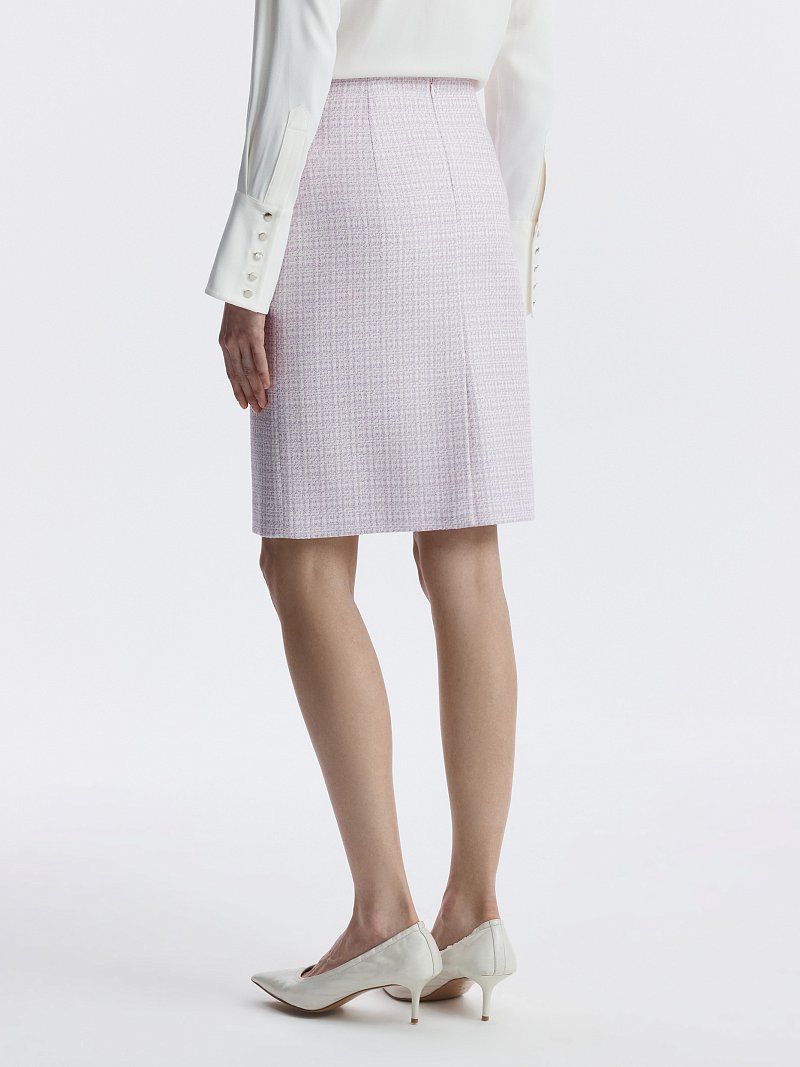 Мини-юбка из твида