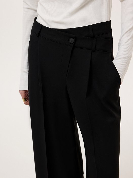 Брюки с асимметричным поясом: фото №3