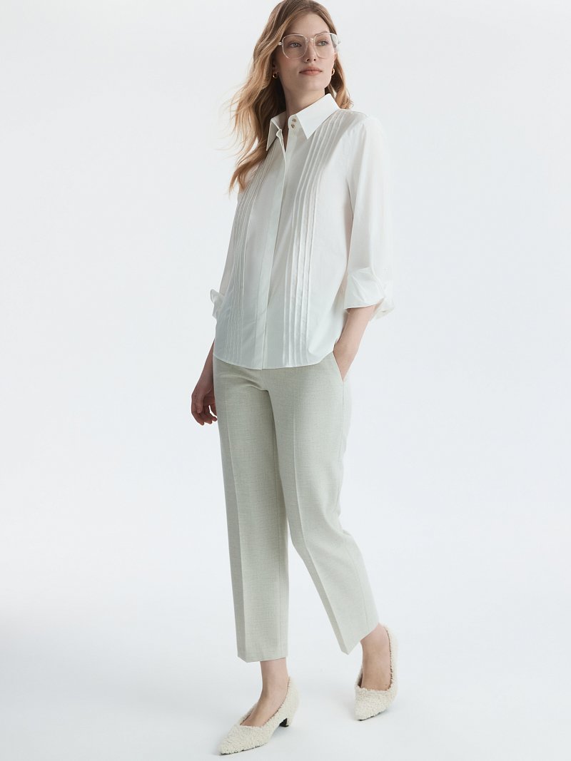 Хлопковая блуза с рельефами (Р158)