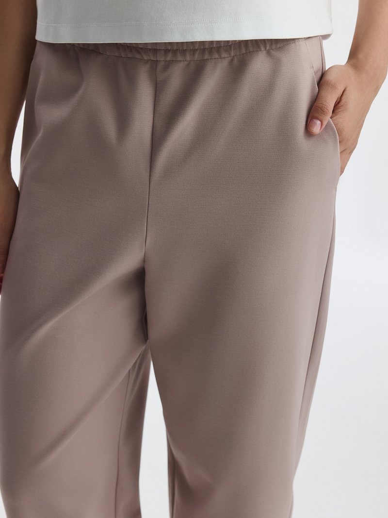 Трикотажные брюки из вискозы