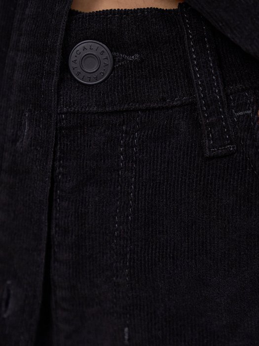 Расклешенные брюки из вельвета: фото №3