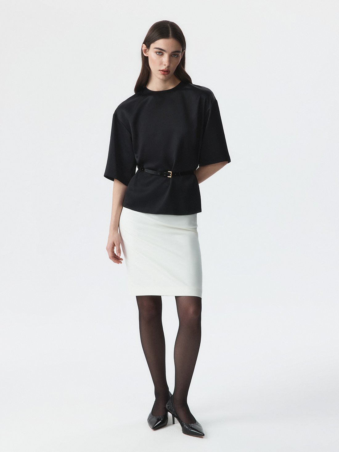 Костюмная мини-юбка: фото №1