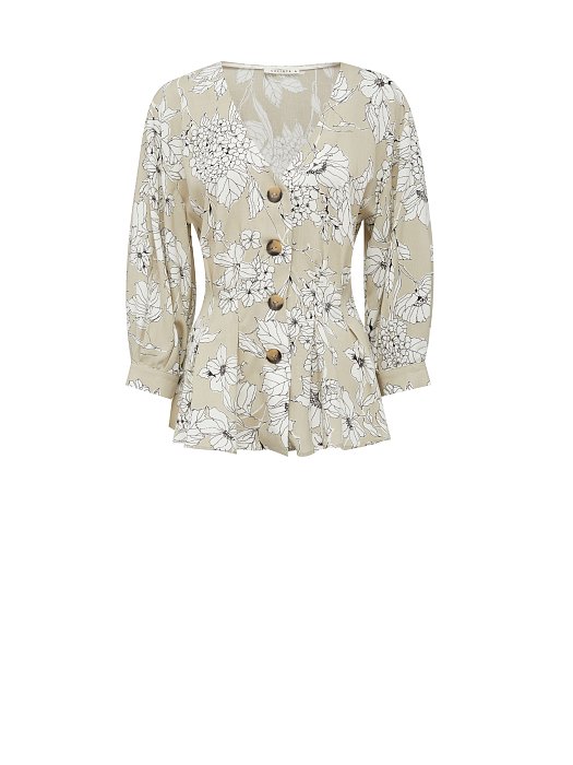 Блуза с объемными рукавами: фото №5