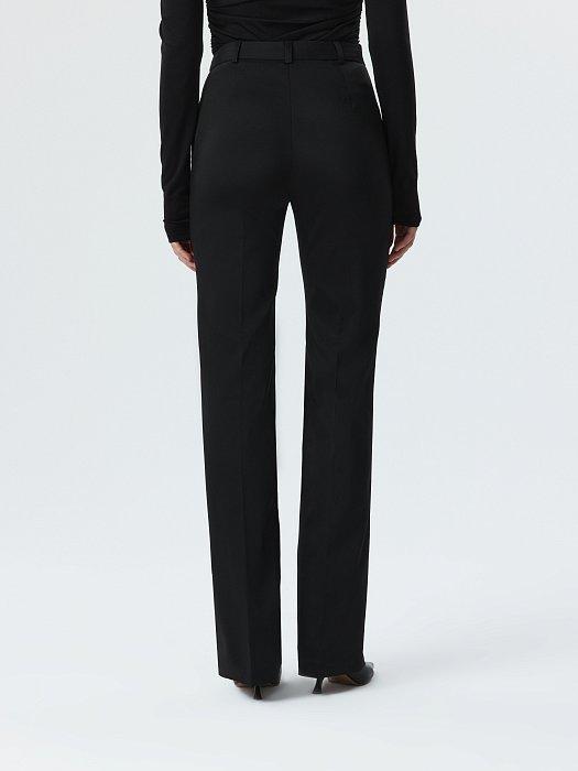 Расклешенные брюки со стрелками (Р158): фото №6