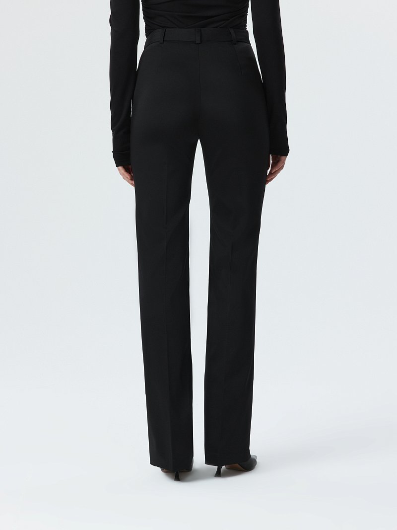 Расклешенные брюки со стрелками (Р158)