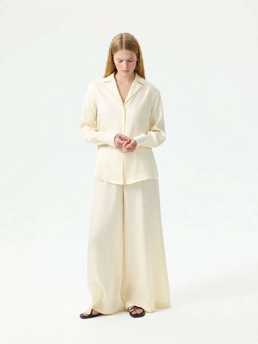 Атласная блуза оверсайз: фото №2