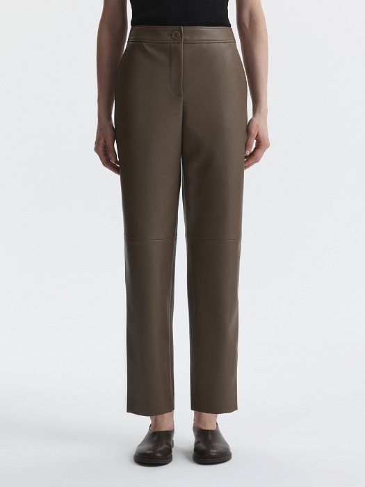 Брюки из искусственной кожи: фото №3