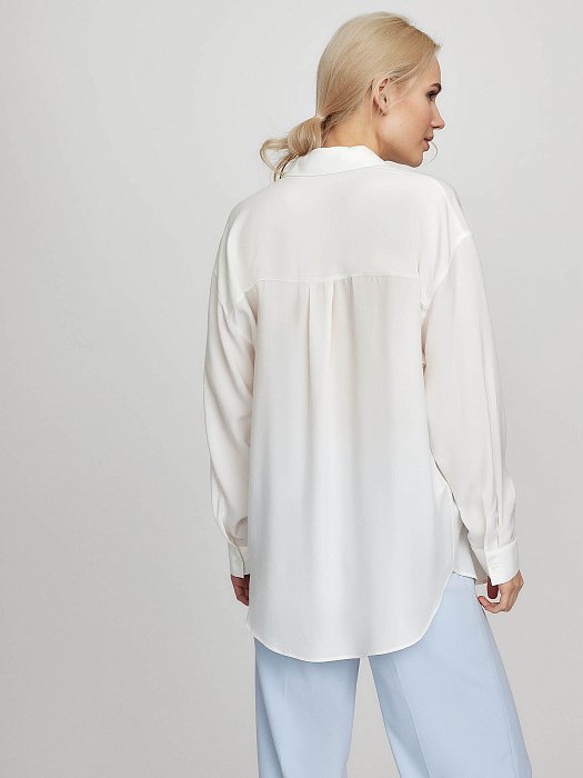 Свободная рубашка с карманом: фото №4