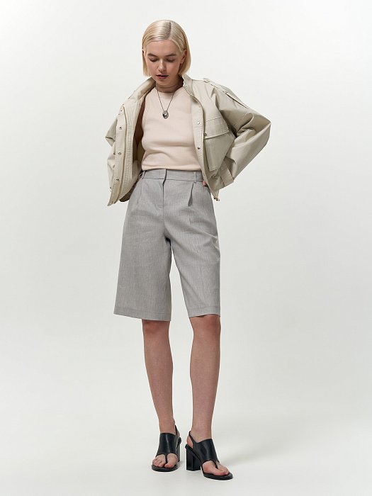 Укороченная куртка оверсайз: фото №3