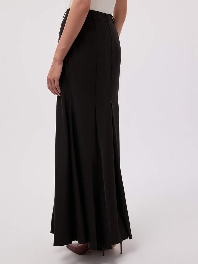 Юбка-макси со складками