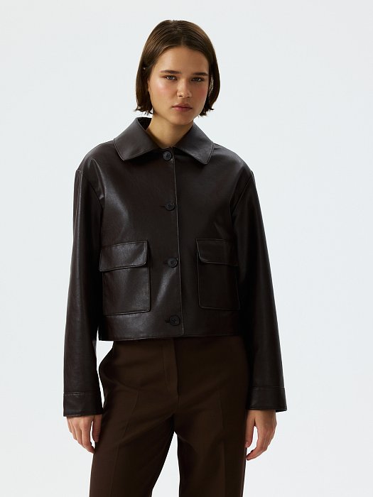 Куртка из искусственной кожи: фото №2