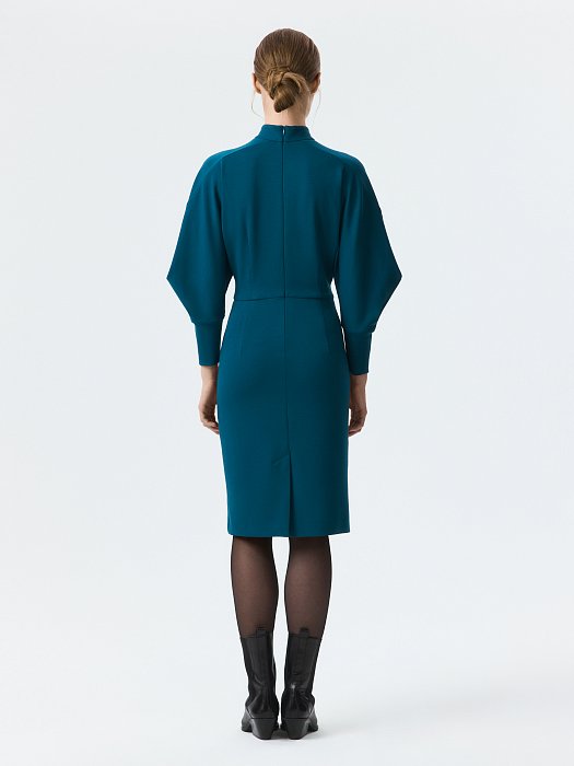 Платье с объемными рукавами 3/4: фото №5