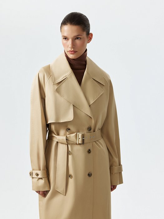 Плащ со съемным утеплителем: фото №4