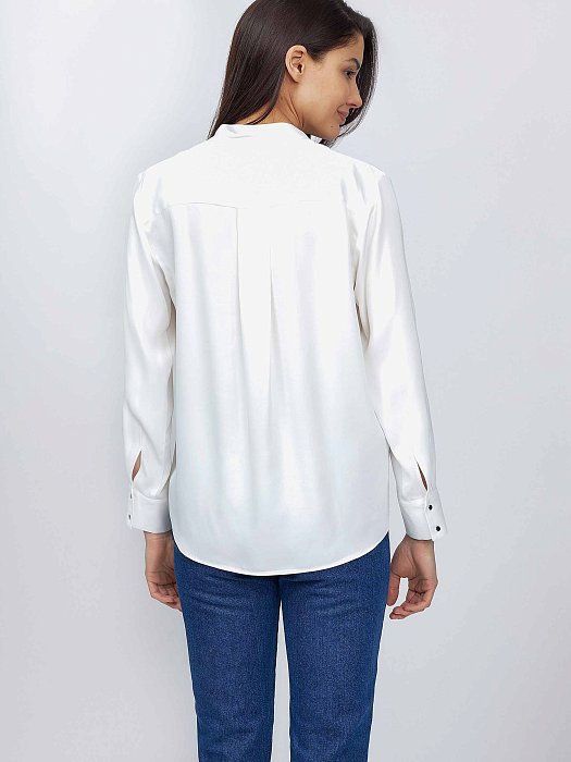 Свободная блуза из вискозы: фото №4