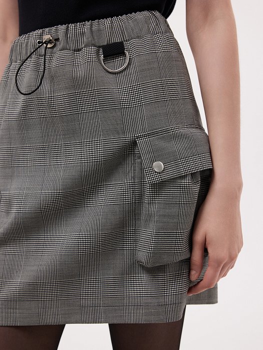 Юбка-карго с шерстью: фото №4